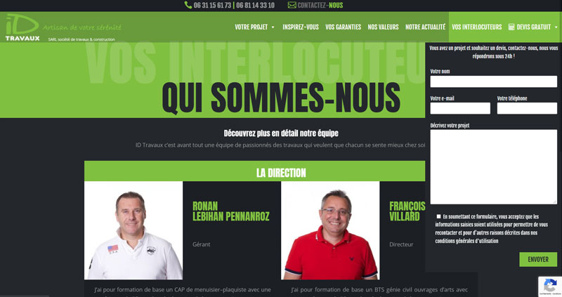 page-qui-sommes-nous-ID-Travaux Module de réservation en ligne des gîtes le bois des tréans