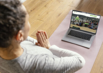 Création du site web à Pornic de Sûrya Yoga, cours de yoga dans le Pays de Retz